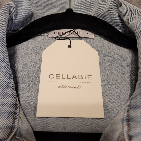 Woman's Cellabie Jean Vest - Picture 3 of 6